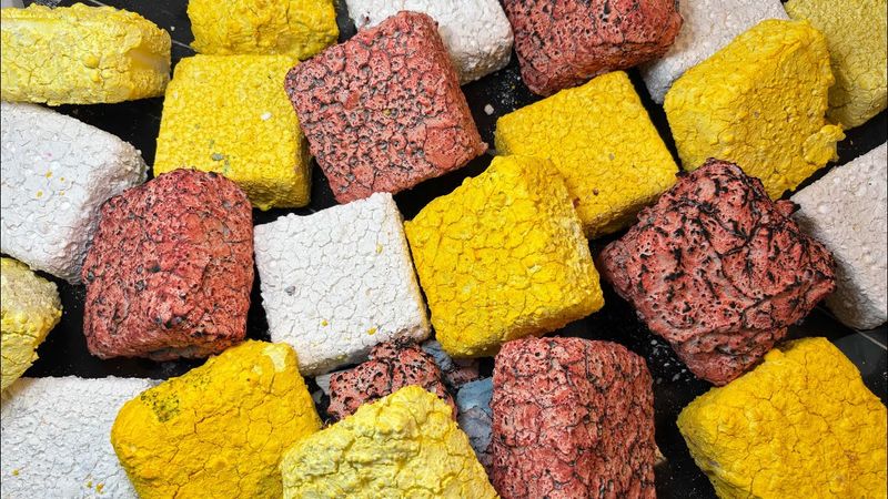 YWB “ YellowWhiteBlack” Pasted Blocks colab with @chalky whisper ASMR