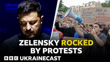 Are nationwide protests a threat to Zelensky’s presidency? | BBC Ukrainecast