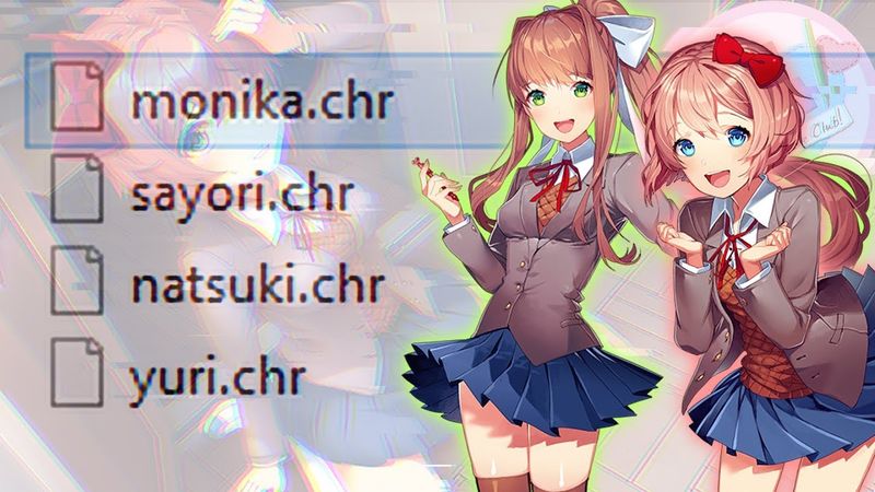 У САЁРИ С МОНИКОЙ ЧТО-ТО ПРОИЗОШЛО? - Doki Doki Literature Club