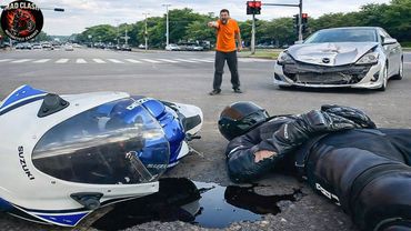 EPIC, CRAZY & INSANE Motorcycle Crashes & Moments! Road Rage Got Instant Karma | Karens Vs Bikers