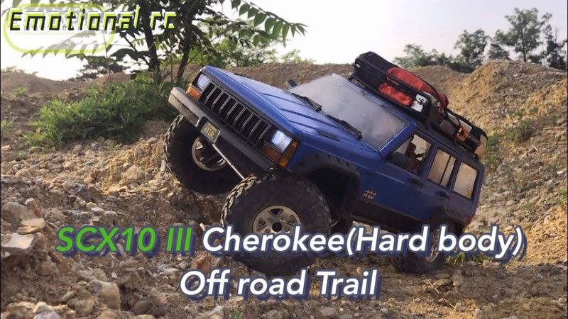 Axial SCX10 III AXE Brushless 550 Jeep Cherokee XJ Off road Trail 4X4 Rc car