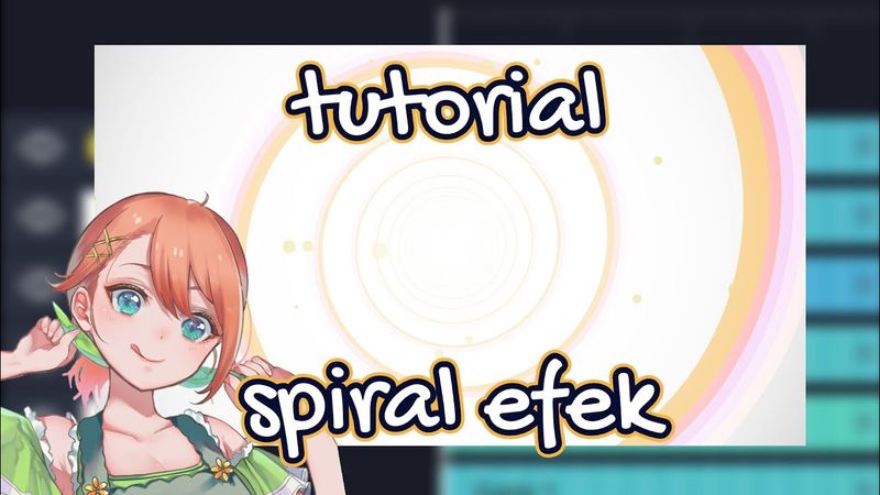 Tutorial spiral efek [ Alight motion ]