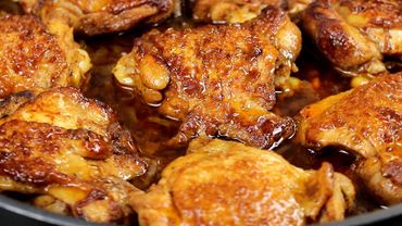 Куриные бедра на сковороде ❗Вкуснее, чем в духовке😊 Вкусный и быстрый ужин для семьи‼️