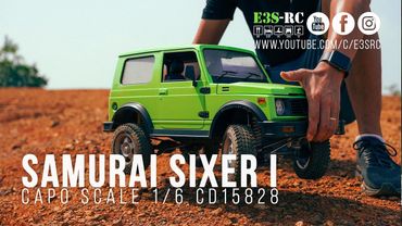 RC Car? Real Car? Capo Samurai SIXER I CD15828 Scale 1/6 Ready to Run | RC Realistic | E3S-RC