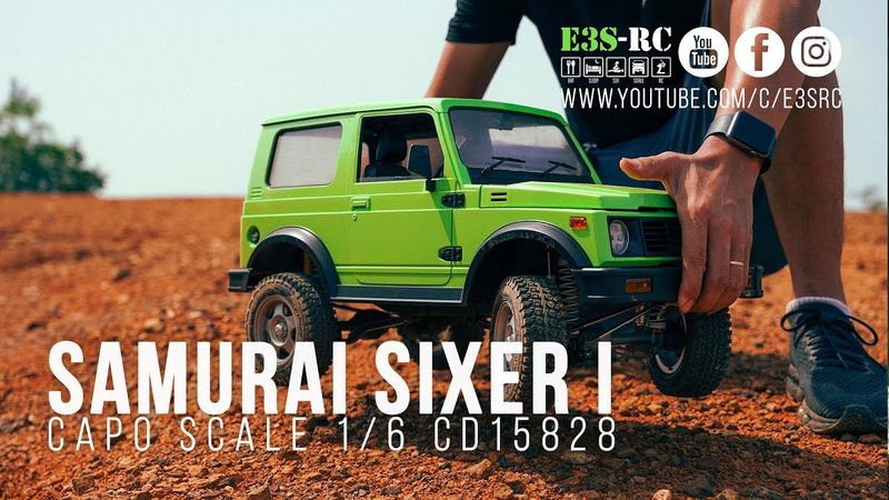 RC Car? Real Car? Capo Samurai SIXER I CD15828 Scale 1/6 Ready to Run | RC Realistic | E3S-RC