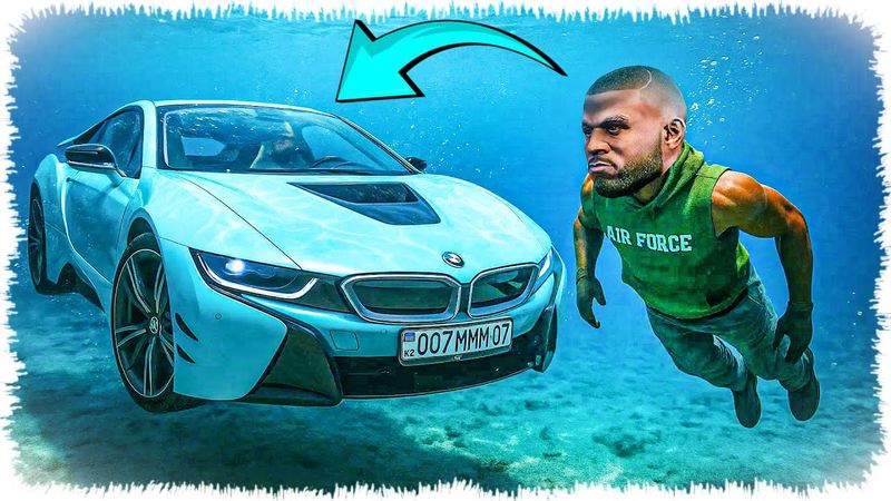 Джонни мұхиттың астынан БМВ тауып алды (GTA V)