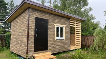 Построил МИНИ ДОМ 3х6 за 3 дня! Вот что получилось...