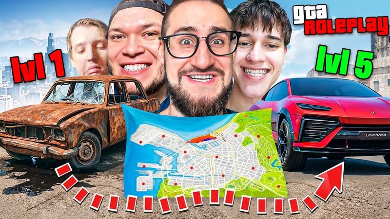 20 МАШИН СПРЯТАНЫ В МИНИ ГОРОДЕ! ЭТО ЧИТЕРСКАЯ МАСКИРОВКА! НАЙДИ МАШИНУ ЗА 7 МИНУТ! (GTA 5 RP)