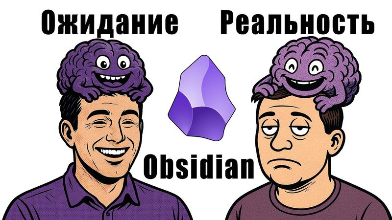 Почему твой Второй Мозг не работает. Главная ошибка Obsidian и Zettelkasten