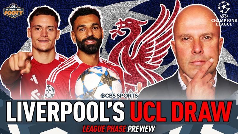 Liverpool face Real Madrid, Inter Milan & Atlético in UCL League Phase | Draw Reaction | CBS Sports