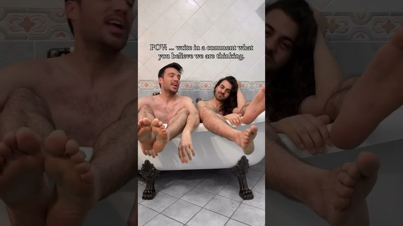 Gay bathtub? Is that a real thing? #gayman #gay #soho #gaykiss