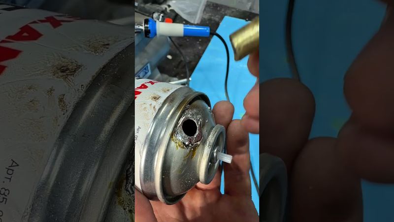 Аэрозольный распылитель своими руками😁👌