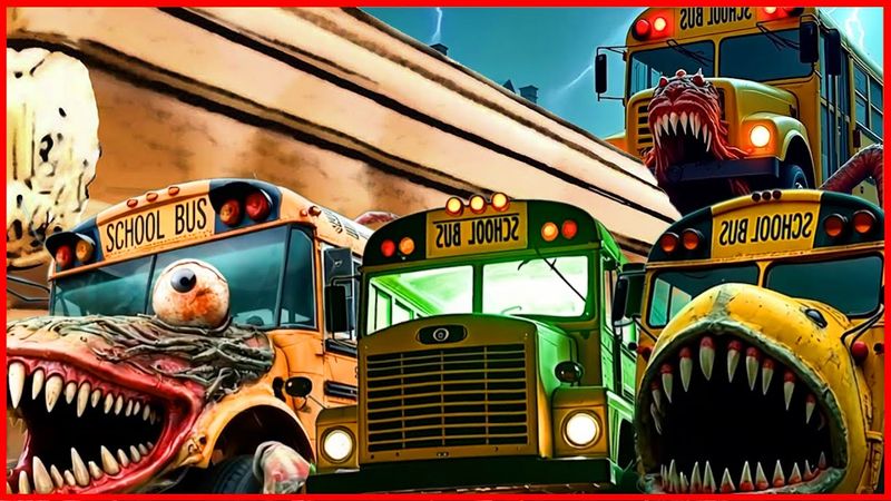 SCHOOL BUS HEAD EATER | Story Of Transformation | Coffin Dance Song (COVER)