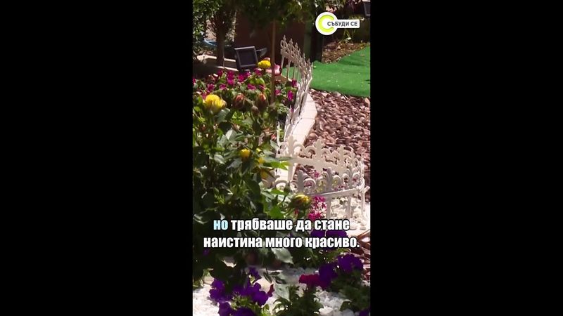 Варненец превърна градинката пред блока си в рай #novatv #събудисе #варна #град