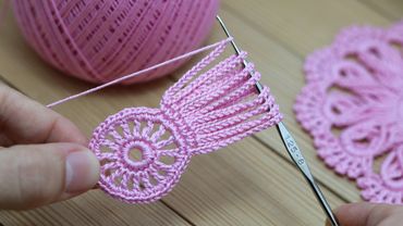 Что-то новенькое!!!  Красивый УЗОР вязание крючком Super Beautiful Flowers Crochet Pattern knitting