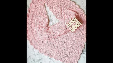 Красивый, ажурный бактус крючком! Chal.