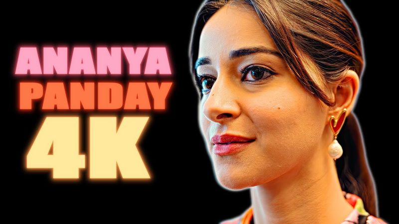 Ananya Panday | Hot Kissing Scene | Face Closeup | Call Me Bae | 4K