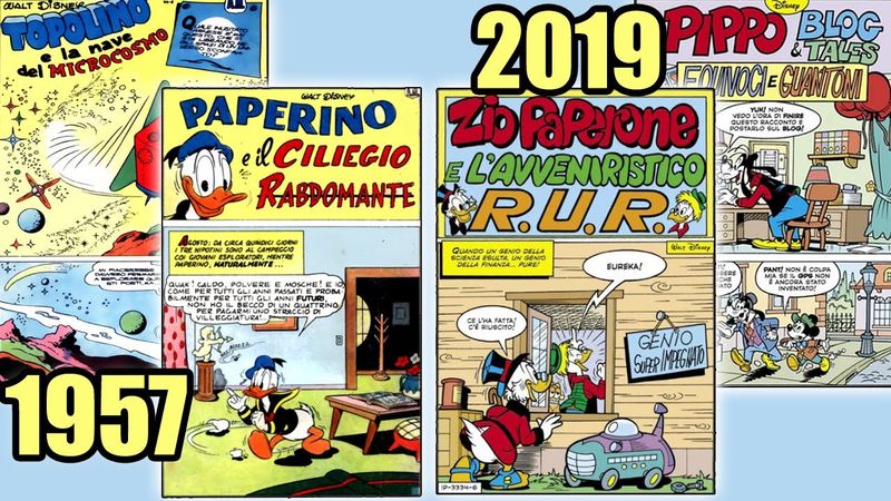 Luciano Gatto su Topolino (dal 1957 al 2019)
