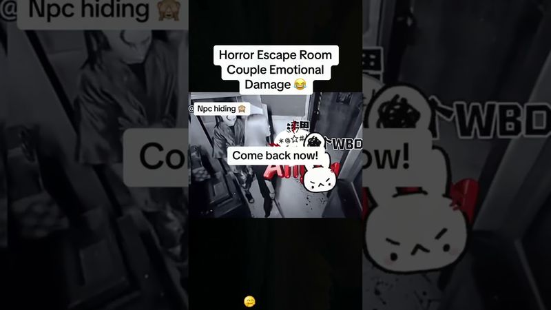 Escape room funny #funny #funny #fyp #fail #prank