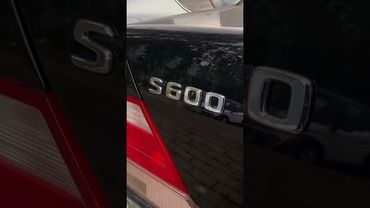 ехал я домой с работы,в Мерседесе шестисотом😮‍💨 #Мерседес #s600 #v12