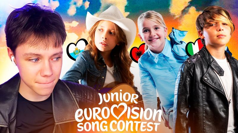 REACTION: 🇸🇲 SAN MARINO, 🇮🇹 ITALY, 🇦🇱 ALBANIA, 🇨🇾 CYPRUS - Junior Eurovision 2025