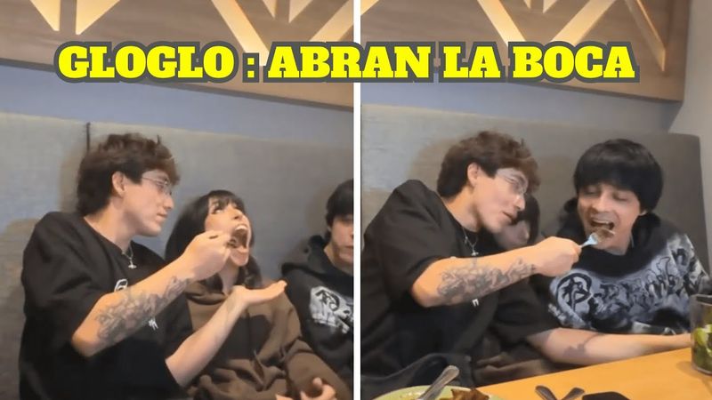 GLOGLO LES DA DE COMER A MATT Y EMET