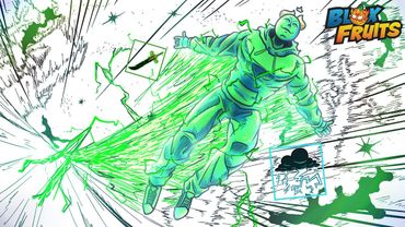 『LIGHTNING + DARKBLADE』"Your Elemental Power is.. GREEN 🟢" (Blox Fruits)​