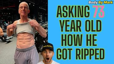 Chiedere a un uomo di 73 anni come ha fatto a diventare muscoloso.
