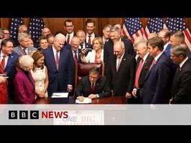 Major win for Donald Trump as US Congress passes 'big, beautiful bill' | BBC News