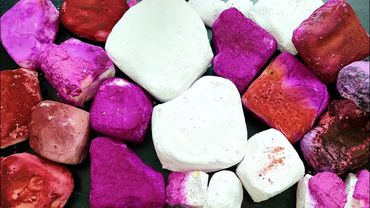 JUMBO Chunks Dyed and Plain + 2nd Video Sizzle Water Crush