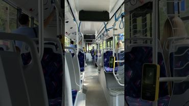 Небольшая поездка на троллейбусе КАМАЗ 62825