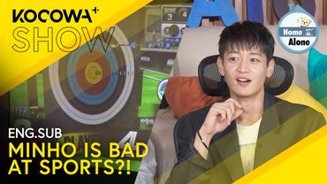 Despite His Physique, MINHO Is Actually Bad At Sports? 😱 | Home Alone EP608 | KOCOWA+