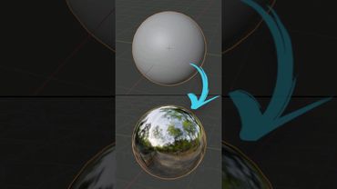 How to make shiny metal material in Blender #cgian  #blender #3d