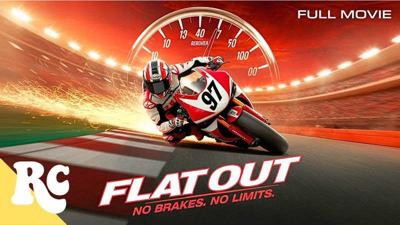A Bike Crash Paralyzed Him | Flat Out | Full Classic Sports Drama Movie | Motorcycle Racing Film