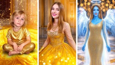 Девушка Золото От Рождения до Смерти! Выживаю Каждый Год Золотой Жизни