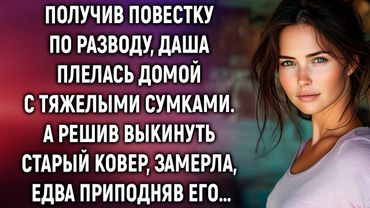 Получив повестку по разводу, Даша плелась домой с тяжелыми сумками. А решив…