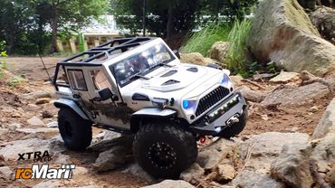 RC Car Xtra Speed XS01 Jeep Wrangler Rock Crawling