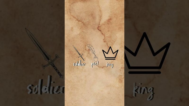 • soldier poet king • (read desc) • #shorts #fyp #soldierpoetking