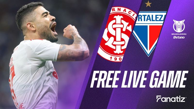 Internacional vs Fortaleza | FREE LIVE GAME | Brasileirao 2025 📺