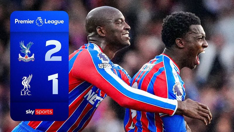 Nketiah ends Liverpool unbeaten run with LATE winner | Crystal Palace 2-1 Liverpool | EPL Highlights