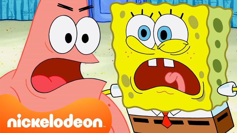 Губка Боб | Патрик ведет себя не по правилам 56 минут подряд 🤡  | Nickelodeon Cyrillic