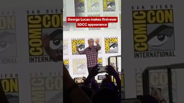 The father of Star Wars at #SDCC for the first time ever