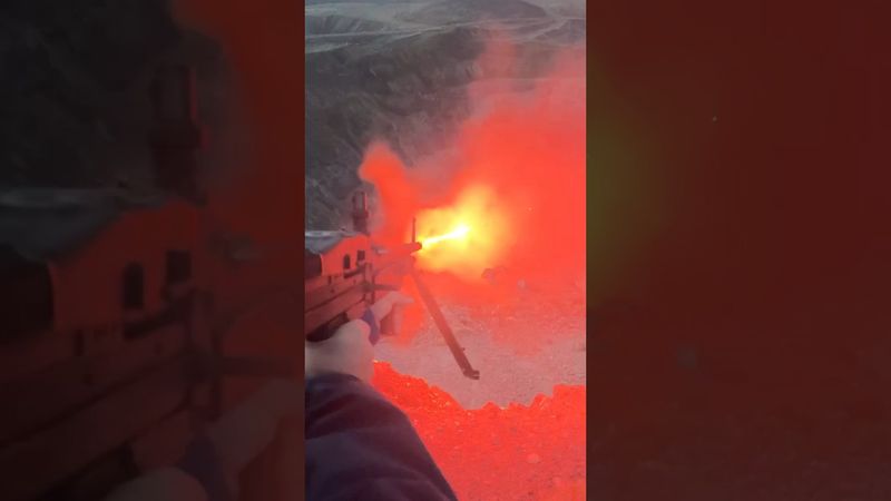 M60 tracers burn underwater