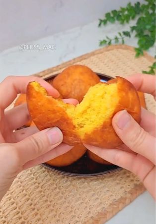 اولین لقمه از این دونات سیب زمینی خوشمزه کاری میکنه عاشقش شی، این دون...