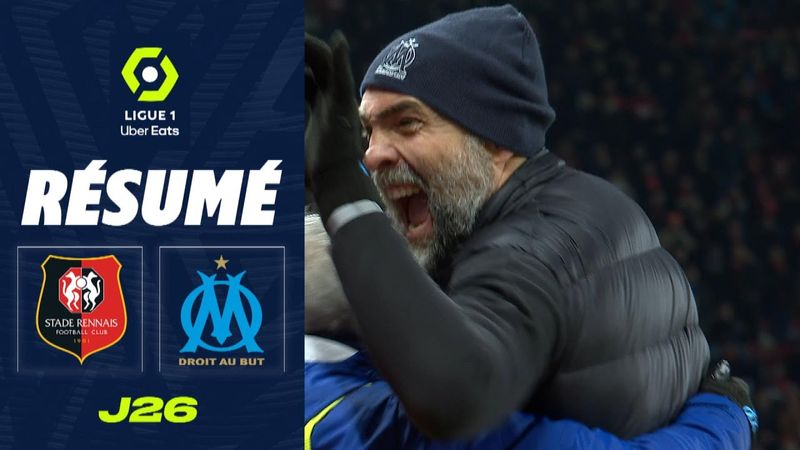 STADE RENNAIS FC - OLYMPIQUE DE MARSEILLE (0 - 1) - Résumé - (SRFC - OM) / 2022-2023