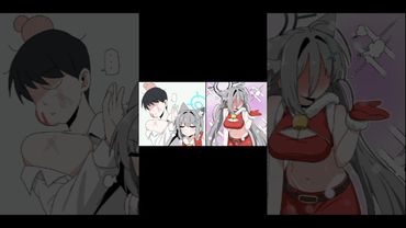 😒🐺✋... 💥 ... 😌🐺👍 ✨🐺~ #ブルーアーカイブ #bluearchiveglobal #블루아카이브 #bluearchivememe