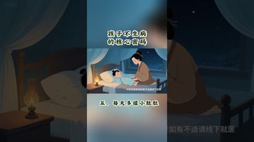 《老祖宗的智慧》老祖宗傳下的 8 個秘訣，讓孩子少生病，家長快收好！ #老祖宗的智慧 #養生之道 #養生 #正能量 #中醫