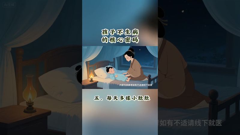《老祖宗的智慧》老祖宗傳下的 8 個秘訣，讓孩子少生病，家長快收好！ #老祖宗的智慧 #養生之道 #養生 #正能量 #中醫