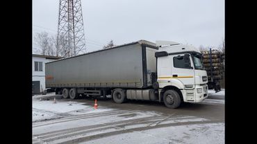 на Тюмень, пришла ЗИМА