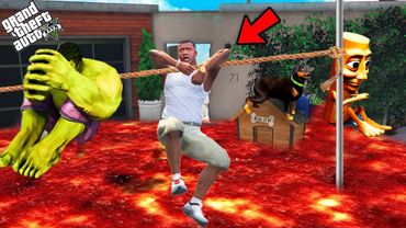 ФРАНКЛИН ЛАВАНЫҢ ОРТАСЫНДА КАЛДЫ (GTA V)